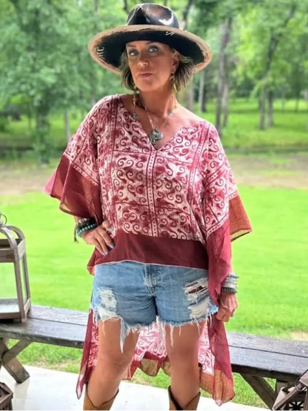 Jaded Gypsy - On The Go Tunic - O/S - NWT